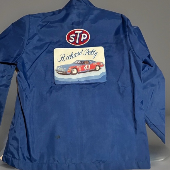 Vtg 70s Richard Petty Jacket Ebert Darlington Patches Winston Cup Southern 500 - Picture 2 of 7